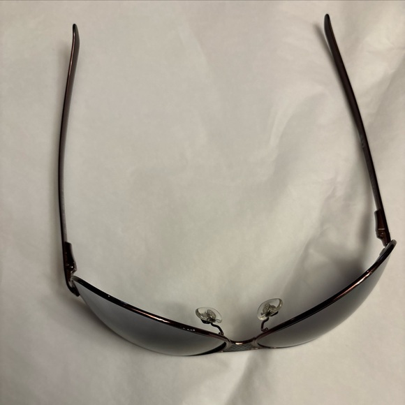 Authentic unisex Vintage Chanel Aviator Sunglasses With Alligator Trim - Picture 4 of 12